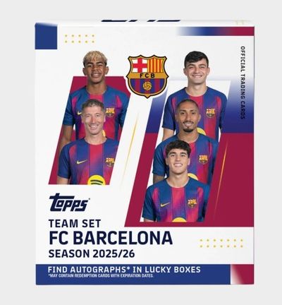 Topps Fc Barcelona 2025/26 Team Set